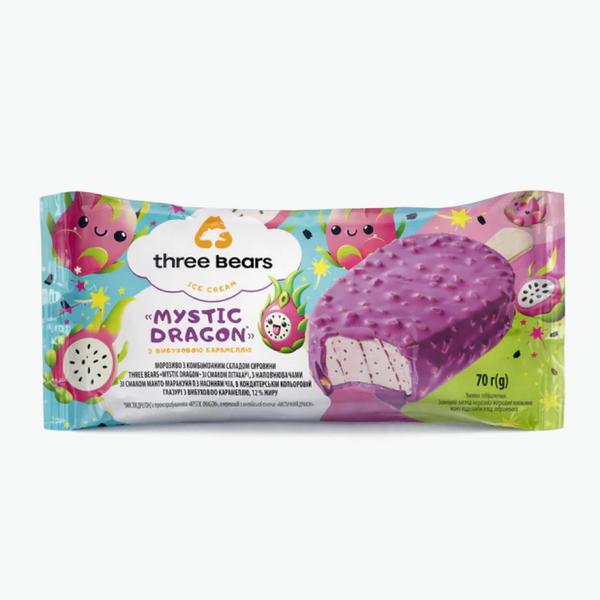 Mystic Dragon Ice Cream with Glaze