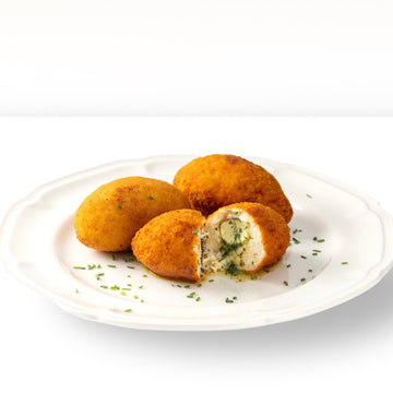 Chicken meatballs "KIEV ART", fried