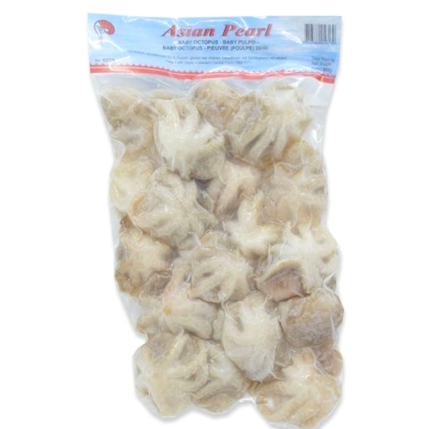 Baby-Oktopus, roh, sauber, 20/40