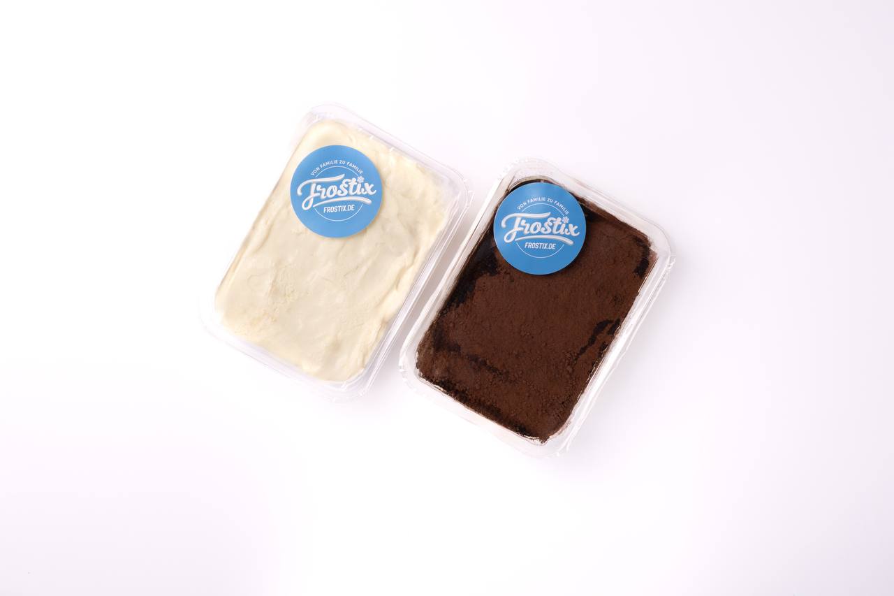 Classic tiramisu, frozen
