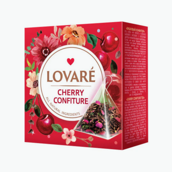 Lovare Tee "Kirschkonfitüre" Schwarztee