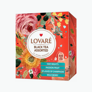 Lovare Tee-Set "Schwarztee Sortiment"
