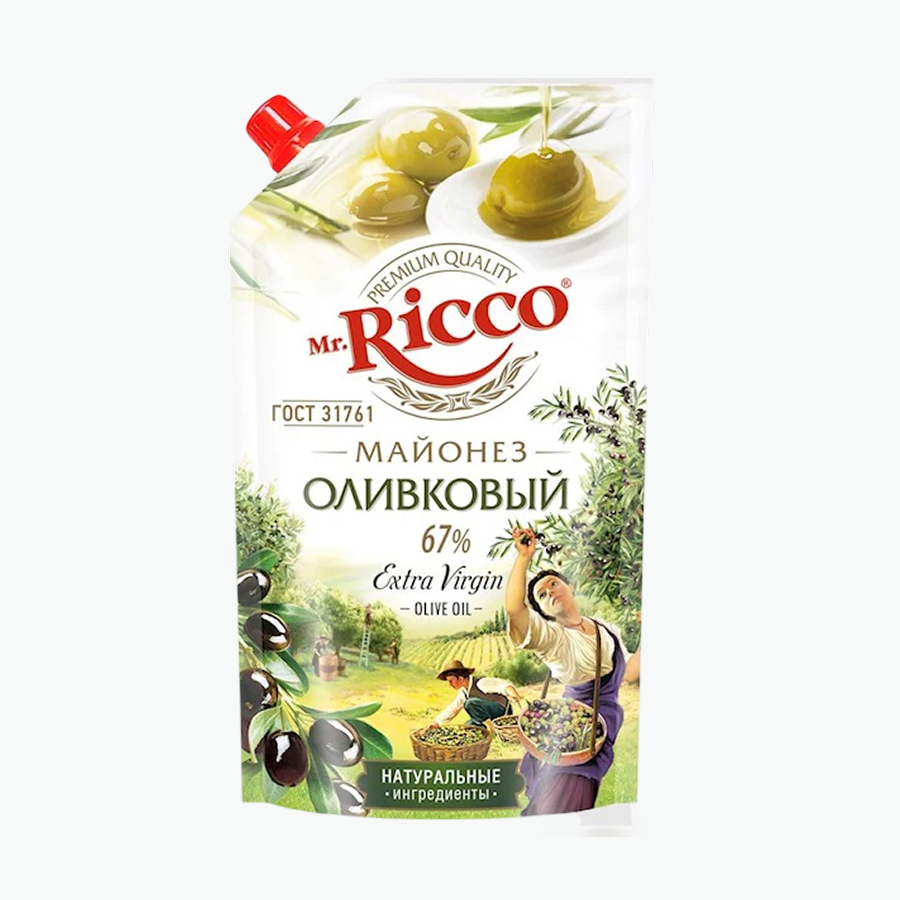 Mr. Ricco Mayonnaise mit Olivenöl 67%