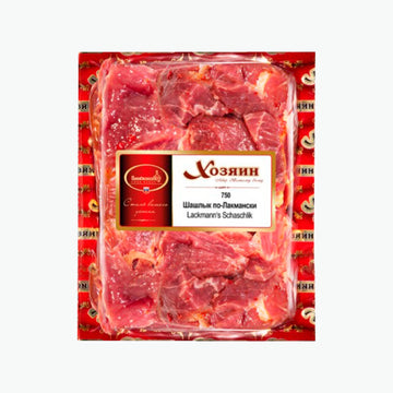 Lackmann Schaschlik aus Schweinefleisch