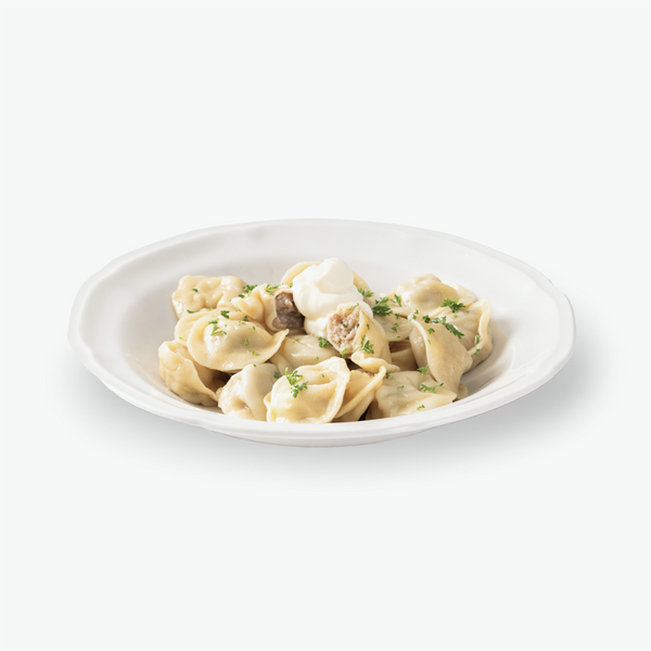 Pelmeni with veal