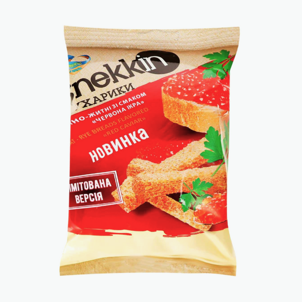 Snekkin Brotcroutons Kaviar-Geschmack