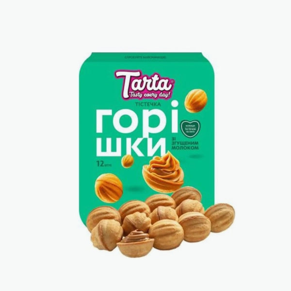 Tarta Gebäck Oreschki mit Kondensmilch