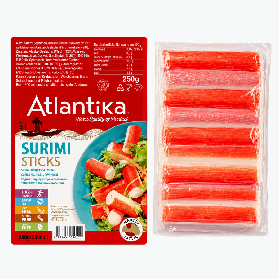 Atlantika Surimi-Stäbchen