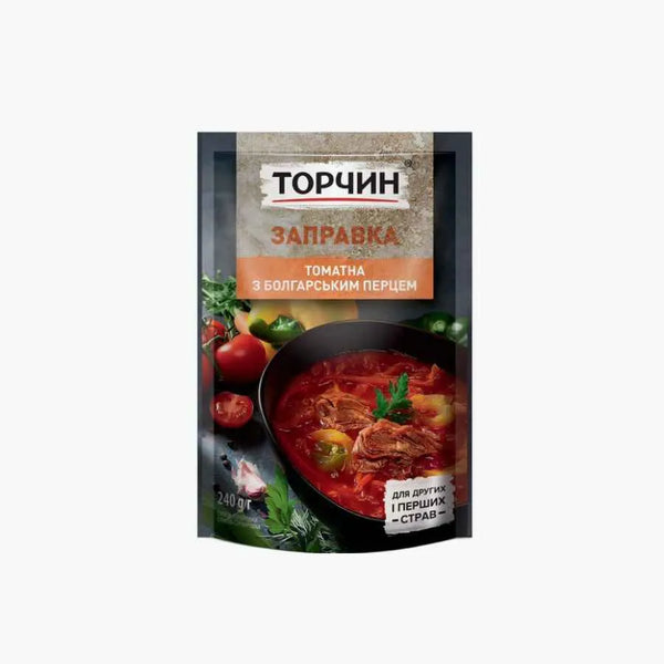 Basis-Soße für Borschtsch mit Paprika