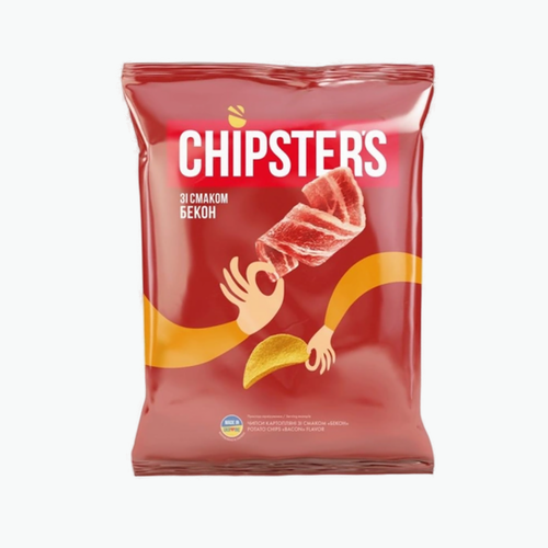 CHIPSTERS Kartoffelchips mit Bacon-Geschmack