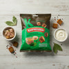 Brotcroutons „Kirieschki“ mit Meerrettich-Sülze-Geschmack