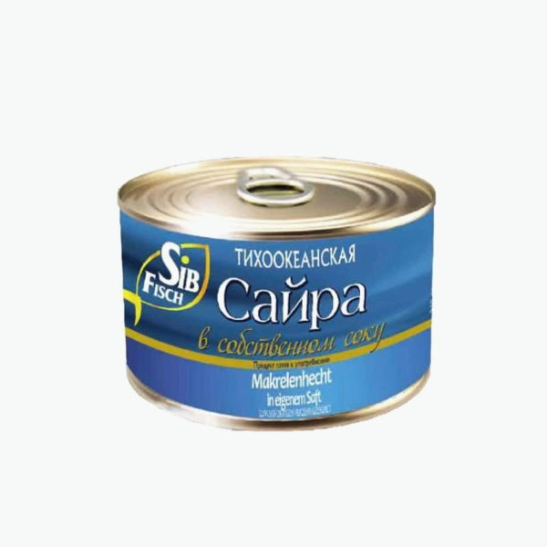 Saira (Makrelenhecht) im eigenen Saft