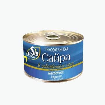 Saira (Makrelenhecht) im eigenen Saft