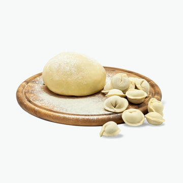 Teig für Pelmeni und Manty