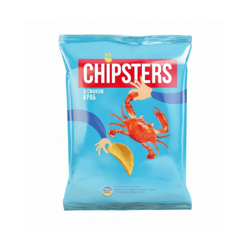 CHIPSTERS Kartoffelchips mit Krabbengeschmack