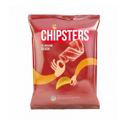 CHIPSTERS Kartoffelchips mit Bacon-Geschmack