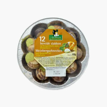 Große Schnecken in Kräuterbutter