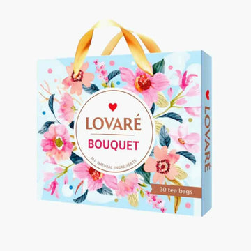 Lovare Tee-Set „Bouquet“, 6 Sorten