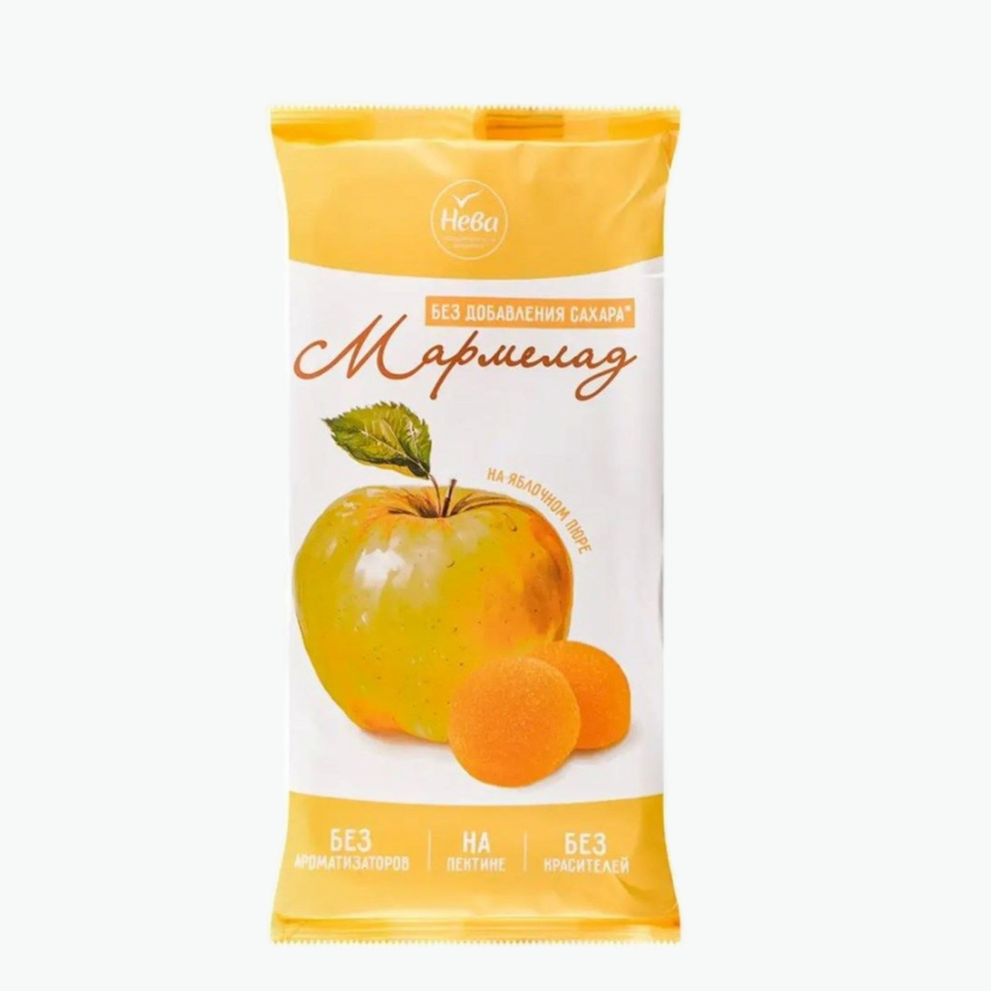 Neva Marmelade ohne Zuckerzusatz auf Apfelbasis