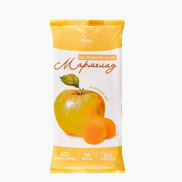 Neva Marmelade ohne Zuckerzusatz auf Apfelbasis