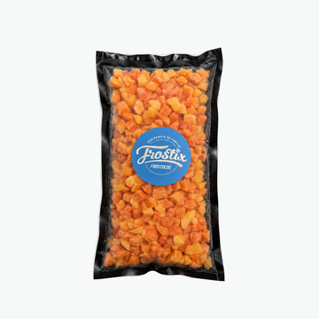 Papaya Würfel