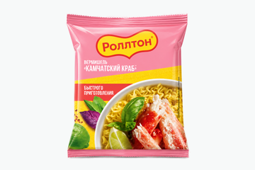 Rollton Nudeln mit Krabbengeschmack